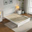 Norlina Solid Wood Bed with Mattress-1523435878