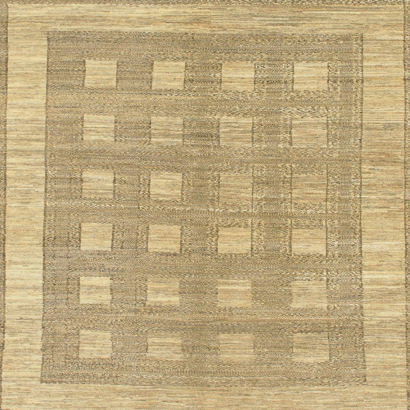 Tapis abstrait moderne 1421, Carré 8 pi