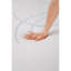 Matelas en mousse à mémoire de forme 8 po pour grand lit - base sensible blanc / bleu 2 po + 6 couches sans mouvement