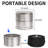 Smokeless Fire Pit with Grill & Bag, Stainless Steel Portable Smokeless Fire Pit-152470089