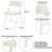 Lucille Plastic Stackable Folding Chair -98666697