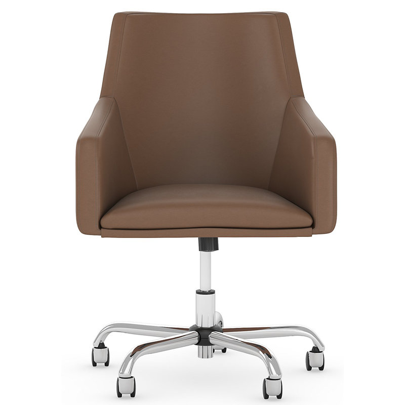 Somerset Vinyl Task Chair, Saddle Tan