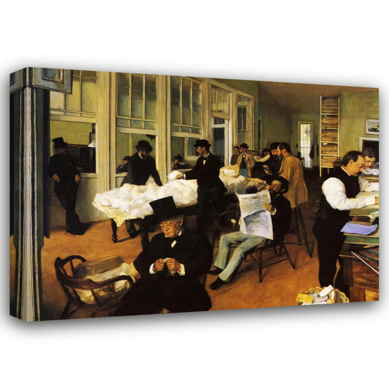 La cotonnière, La Nouvelle-Orléans, 1873, H 17 po x l 24 po
