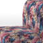 Fauteuil de chambre Boho, rose et bleu