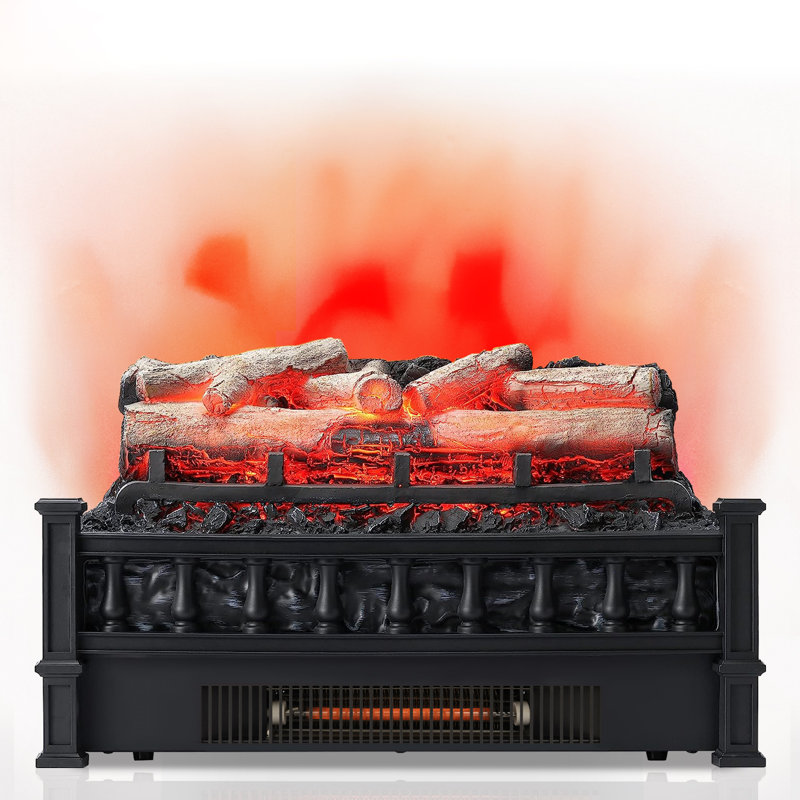 Lupi Symple Stuff 20 " W Black Electric Logs with BTU 5120