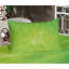 Drap-housse et coussin décoratif vert lime Ambesonne-106787786