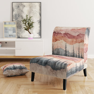 Fauteuil de chambre Abstract Landcapes