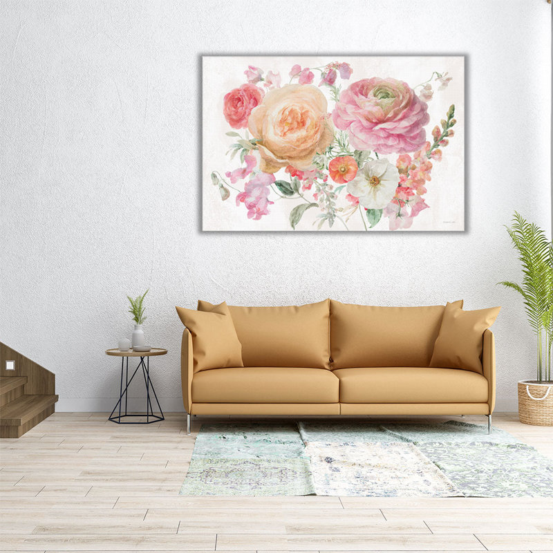 Sorbet Floret I - reproduction d'art sur toile, H 20 po x l 30 po
