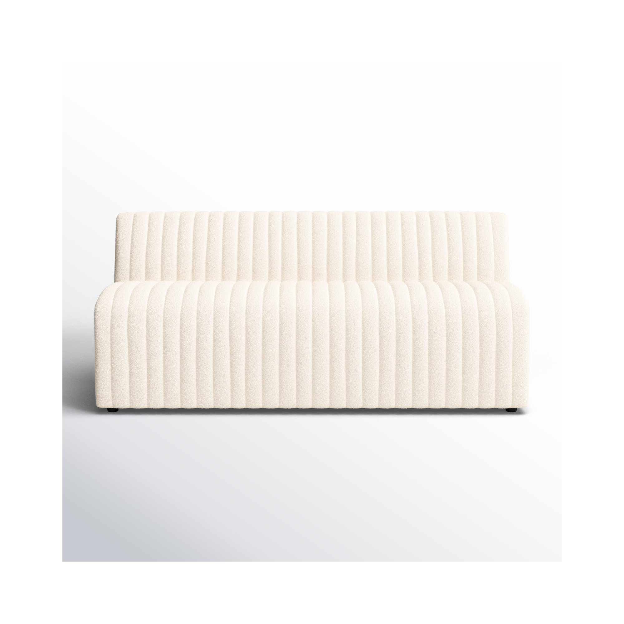 Brandt Bench, 31.5" H x 72" W x 28" D, Capri Oatmeal Boucle