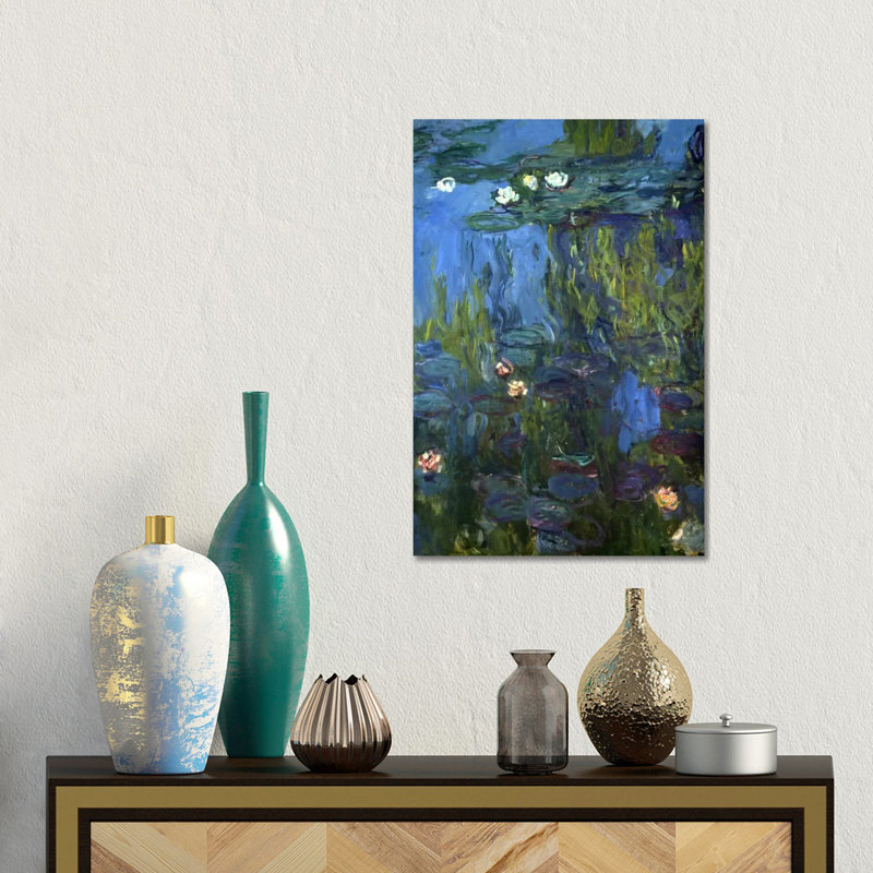 Nympheas, 1914 - 17- Gallery-Wrapped Canvas Giclée, 18" H x 12" W
