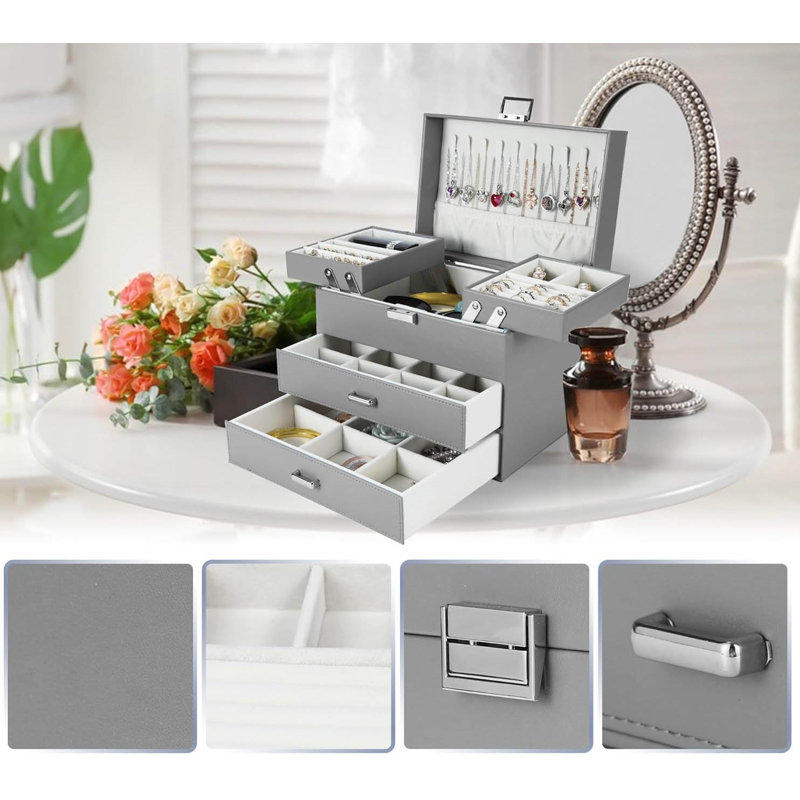 Jewellery Box +, Grey