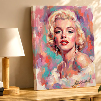 «Blond», portrait de femme, peinture à l'huile sur toile de style rétro, reproduction murale rétro pour bureau de chambre à coucher de salon, décoration de bureau de chambre à coucher de salon