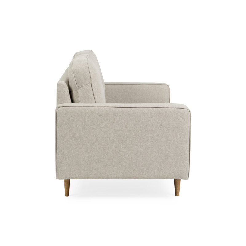 Chenille Sofa, Beige, 2