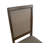 Upholstered Side Dining Chair With Solid Wood Legs And Rattan Backrest For Living Room/Dining Room-1150189099