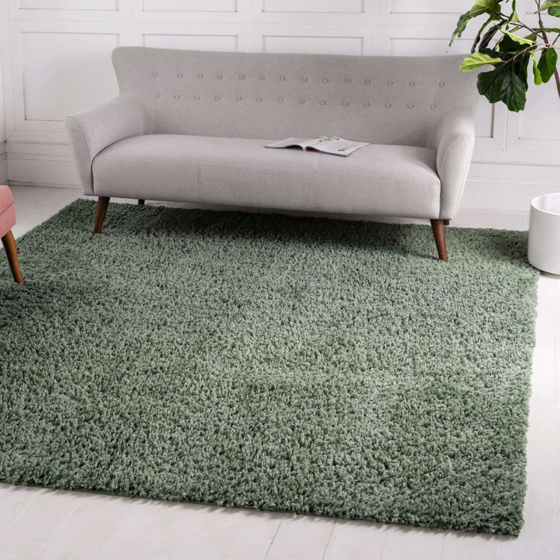 Tapis sauge tissé à la machine Wegate, Rectangle 10 pi x 13 pi 1 po