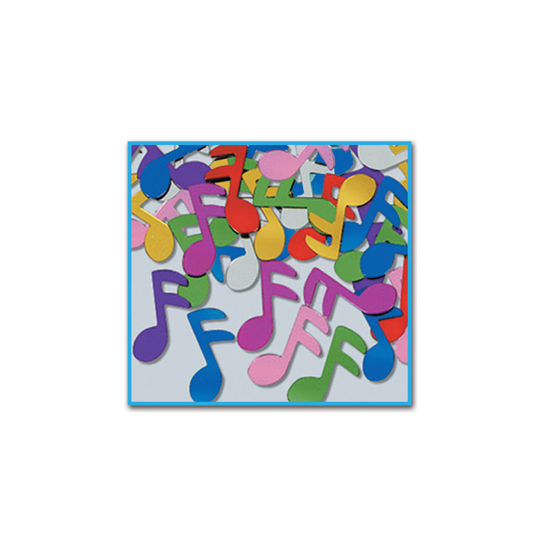 Notes de musique Fanci-Fetti - paquet de 12