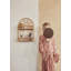 Rainbow 2 Piece Solid Wood Accent Shelf