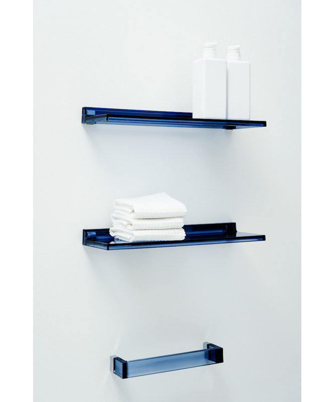 Kartell Floating Shelf, Blue