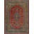 Khrystopher Distressed Alyris Red Rug
