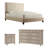 Woodside Solid Wood Piece Bedroom Set