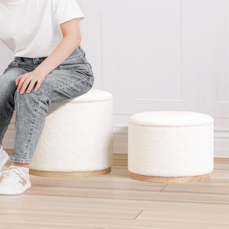 Tray Top Pedestal End Table Set