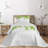 Farmhouse / Country Polyester Floral Coverlet