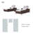 Elia Outdoor Wicker Chaise Lounge Set with Cushions-1878634348