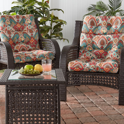 Lester Outdoor High Back Chair Cushion