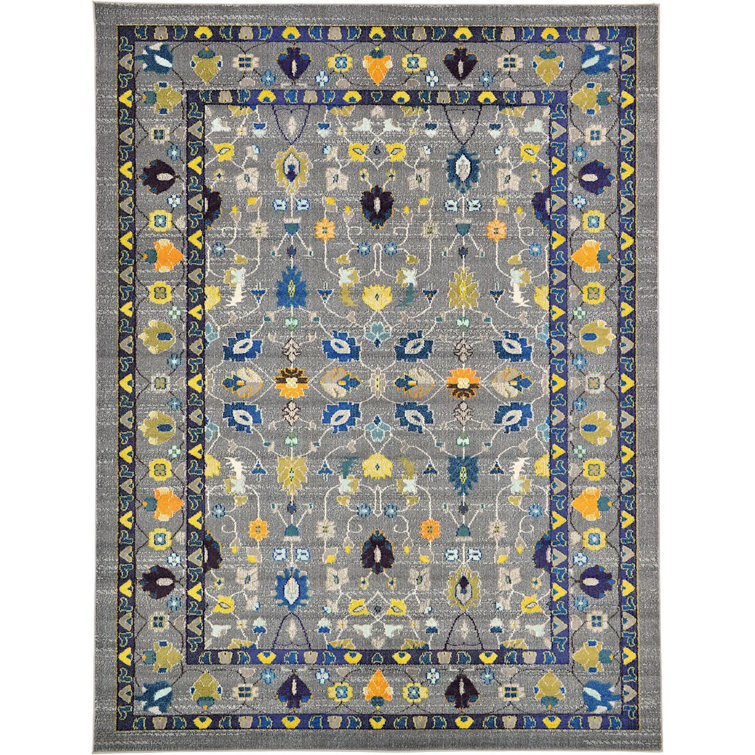 Eddins Washable Oriental Indoor Rug