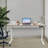 Electric Standing Desk with USB Charging & Storage Drawer – 220lb Capacity, Adjustable 28-44” Height-278554454