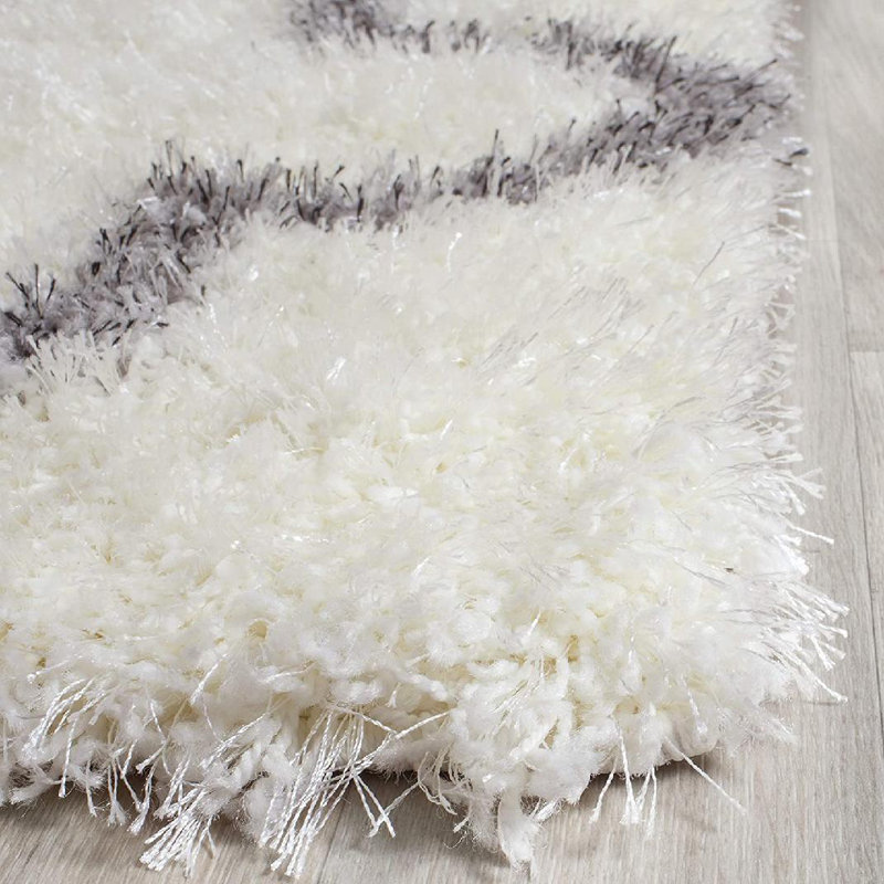 Bertl Sgm-Montreal Shag Performance Geometric Rug, Rectangle 8' x 10'