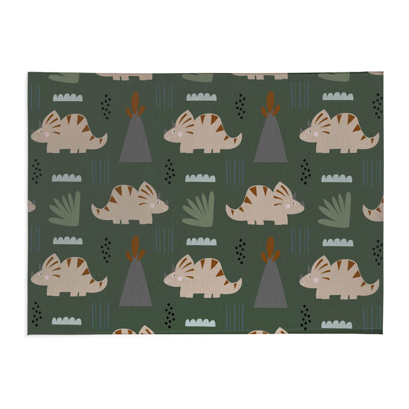 Tricera Watch Kids Play Mat, Rectangle 4' x 6'