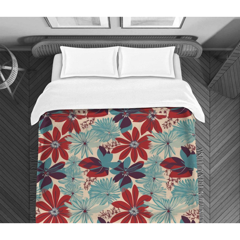Floral Ansa Comforter, Twin Comforter
