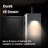 Outdoor Solar Aluminum Long Wall Sconce With Motion Sensor & LED Lightbar