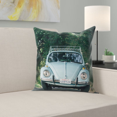 Automobile Throw Pillow