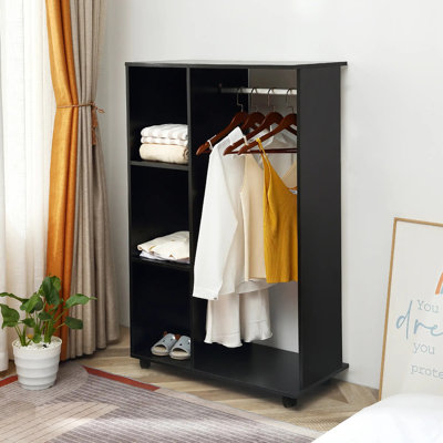 80cm Rolling Clothing Rack