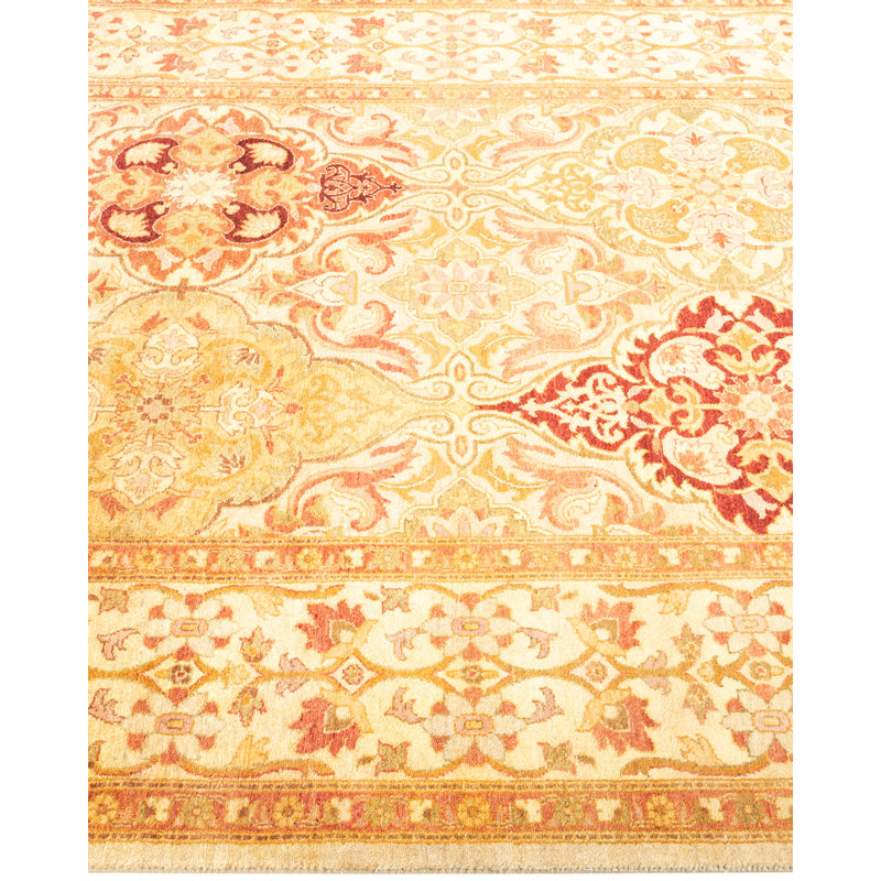Classic One-of-a-Kind 4' 2" X 5' 10" Hand Knotted Area Rug