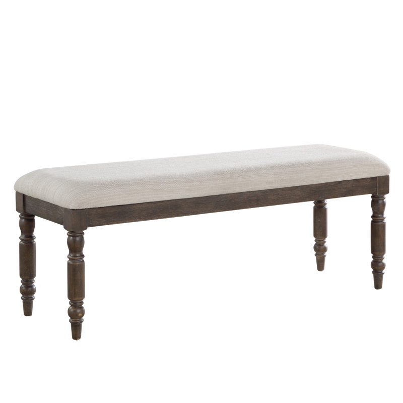 Mendham Polyester Upholstered Bench