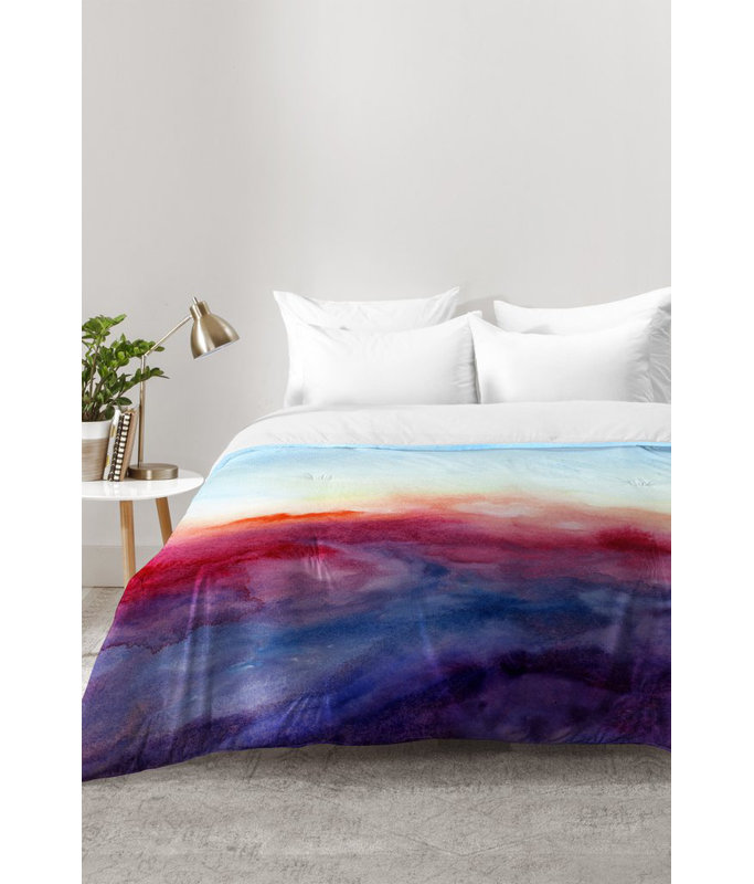 Ensemble d'édredon Jacqueline Maldonado, Édredon pour lit simple TG + 1 taie décorative