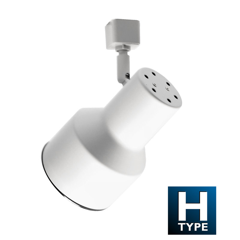 White 4-Foot 3-Light Adjustable Ceiling Track Lighting Kit