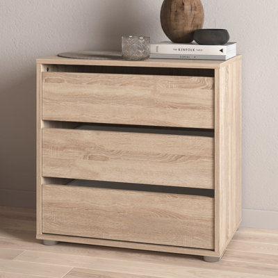Selestina 60cm W 3 - Drawer Chest of Drawers