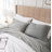 Vilano Springs Extra Deep Pocket Bed Sheet Set with Pleated Hem, Easy care, Pet Hair Resistant-2016060855-2016060805