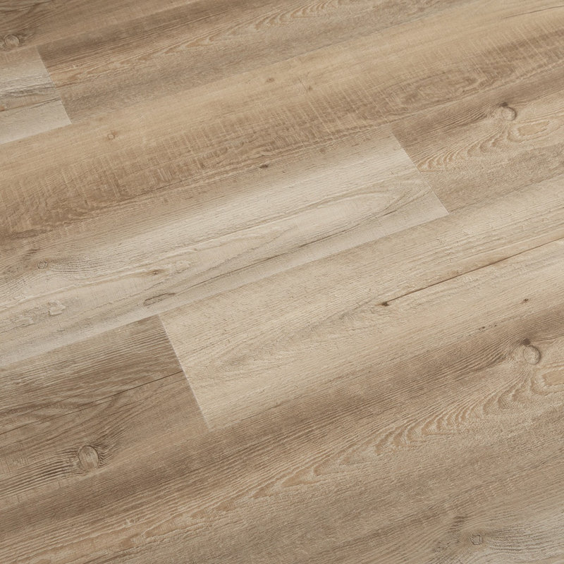 Silver Lake 7.1" x 48" x 5mm/20 mil Waterproof Click Lock Luxury Vinyl Plank Flooring, Yellow Stone Pine