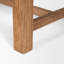 Nonnie Rectangular Natural Brown Wood Dining Table-99238330