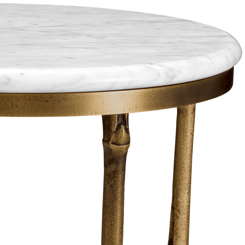 Pigna Marble Top End Table