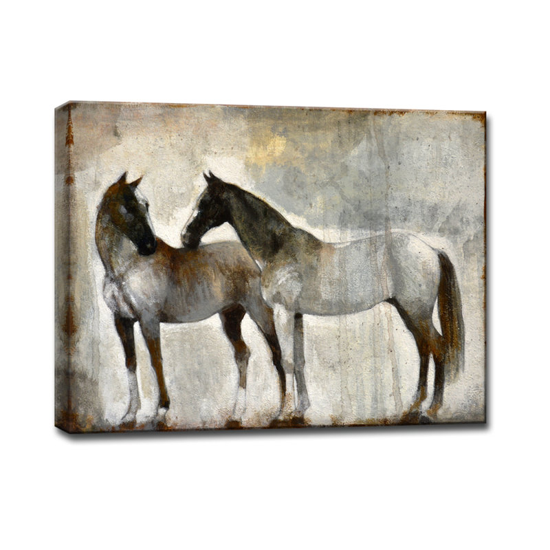 «Kindred» par Norman Wyatt Jr., reproduction sur toile, H 16 po x l 20 po, Toile tendue
