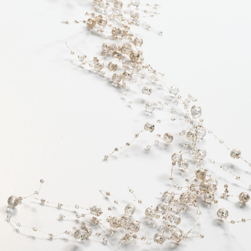 Guirlande de perles scintillantes 6 pi Henley, Or