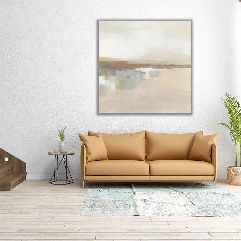 Neutral Coast Mirage I - reproduction d'art sur toile, H 12 po x l 12 po