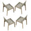 SemaWT Outdoor Teak Dining Side Chair