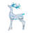 48" Pre-Lit Iridescent Reindeer